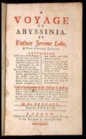 A Voyage to Abyssinia. By Father Jerome Lobo, a Portuguese Jesuit