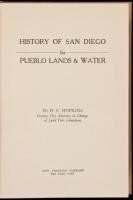 History of San Diego, Its Pueblo Lands & Water