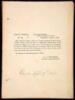 Printed Document issued by the War Department