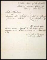 Autograph Document signed “Lincoln & Herndon.”