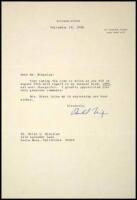 Typed Letter signed by Nixon