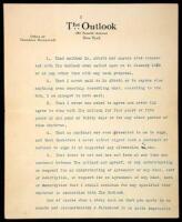 Typed Letter signed “Theodore Roosevelt”