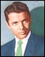 Signed color photograph