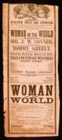 Printed playbill for “Woman of the World – Messrs. Walter Bray and Edmonds.”