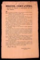 [Printed decree]: "...El Gobierno Nombrara Comisionados que Vayan a las Dos Californias..."