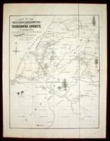 Map of the Principal Quartz and Gravel Mines in Tuolumne County, California. Taken from Government Surveys and Mining Records. By J.H. Dart, Mining Engineer. Scale - One Mile to One Inch. Sonora, August, 1879