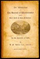 The Wanderings of the Hermit of Westminster between New York & San Francisco in the Autumn of 1881