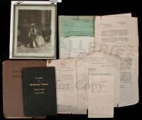 Archive relating the McKinley National Memorial at Canton, Ohio, and other tributes to McKinley, including books, booklets, letters, subscription forms, etc.