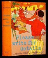 Please Write for Details