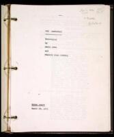 The Godfather - third draft screenplay