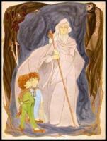 Original watercolor painting for The Lord of the Rings