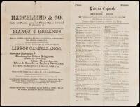 Libreria Espanola de Marcellino y Mernin - 1880s First booksellers in New Mexico Territory