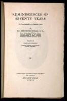 Reminiscences of Seventy Years: The Autobiography of a Japanese Pastor