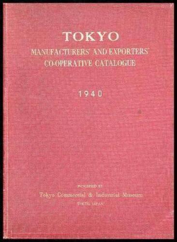 Tokyo Manufacturers' and Exporters' Co-Operative Catalogue