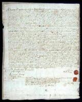 Manuscript deed of transfer of land in Westfield, Massachusetts in 1705