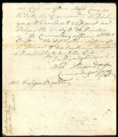 Autograph Letter, signed by Shepard, to an Ensign Bradley, ordering him to march to Litchfield, Connecticut