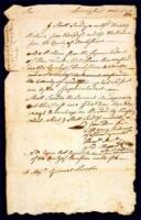 Autograph Letter signed by Shepard, to Benjamin Lincoln, a retained copy