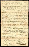 Autograph letter, signed by Holbrook, to William Shepard, relaying news of the successful campaigns in the South