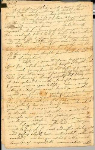 Manuscript address, unsigned, apparently by Shepard, possibly in a secretarial hand, addressed &ldquo;To the Officers of the Army,&rdquo; advising them to seek redress from Congress