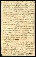 Manuscript extract of papers and proceedings of the Massachusetts government in dealing with the Penobscot Indians