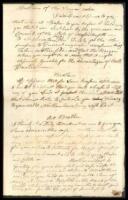 Manuscript draft of a speech to the Seneca Indians regarding sale of their land