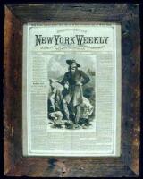 Original front cover of Street and Smith's New York Weekly: A Journal of Useful Knowledge, Romance, Amusement, &c., Vol. XXV, No. 7