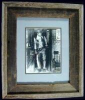 Signed photograph of John Wayne, framed