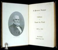 A Pioneer Voyage to California and Round the World, 1849 to 1852: Ship Alhambra, Captain George Coffin