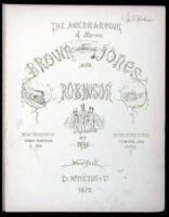 The American Tour of Messrs Brown, Jones and Robinson, being the History of What They Saw & Did in the United States, Canada and Cuba