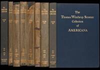 The Celebrated Collection of Americana Formed by the Late Thomas Winthrop Streeter