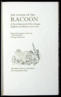 The Voyage of the Racoon: A "Secret" Journal of a Visit to Oregon, California and Hawaii, 1813-1814