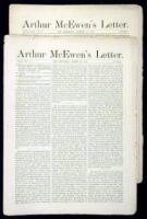 Arthur McEwen's Letter