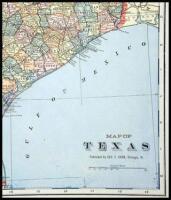 Cram's New Unrivaled Atlas of the World Indexed. With the Complete 1900 Census by Counties and Towns