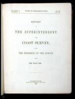 Report of the Superintendent of the Coast Survey, showing the Progress of the Survey during the Year 1856