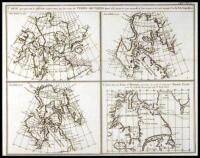 Carte qui represente les differentes connnoissances que l'on a eues des Terres Arctiques depuis 1650 jusqu'en 1747....