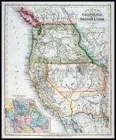 A New Map of the State of California, the Territories of Oregon & Utah. Compiled after the best authorities
