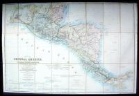 Map of Central America Including the States of Guatemala, Salvador, Honduras, Nicaragua & Costa-Rica, the Territoris of Belise & Mosquito, with parts of Mexico, Yucatan & New Granada. Shewing the Proposed Routes Between the Atlantic & Pacific Oceans by wa