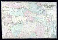 Johnson's Map of the Vicinity of Richmond, and Peninsular Campaign in Virginia. Showing also the interesting localities along the James, Chickahominy and York Rivers. Compiled from the Official Maps of the War Department