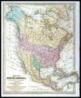 Map of North America Designed to Accompany Smith's Geography for Schools