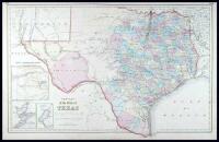 New Map of the State of Texas from J. De Cordova's large Map