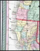 A New Map of the State of California, the Territories of Oregon, Washington, Utah & New Mexico