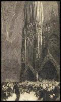 Original pen and ink drawing