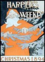 Original magazine cover for Harper's Weekly, Christmas 1894