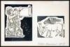 Lot of two framed illustrations