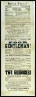 Boston Theatre...The manager respectfully announces that this Magnificent New Theatre Is now open to the public, with a Strong and Talented Company...
