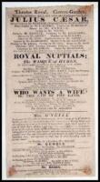 Theatre Royal, Covent-Garden. This present Monday, May 6, 1816, will be acted Shakespeare's Tragedy of Julius Caesar...