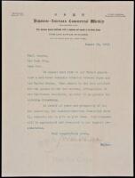 Typed letter Signed - 1913 Japanese-American Magazine in New York