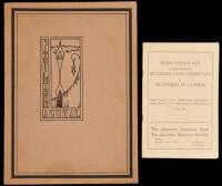 1931 Japanese-American fraternal organizations in California - two publications