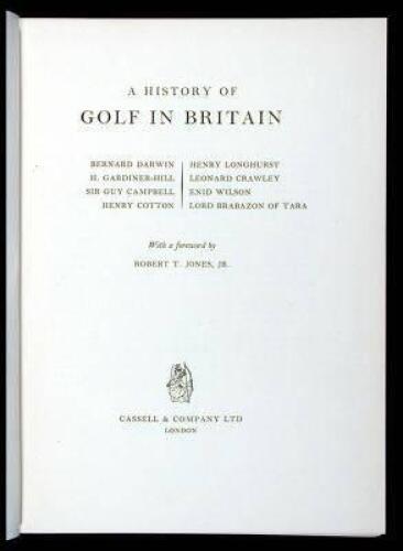 A History of Golf in Britain