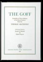 The Goff: Facsimiles of Three Editions of the Heroi-Comical Poem
